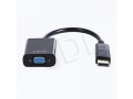 Adapter GEMBIRD A-DPM-VGAF-02 (DisplayPort M - D-Sub (VGA) F; 0,15m; kolor czarny)