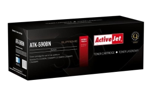 Activejet ATK-590BN Toner (zamiennik Kyocera TK-590BK; Supreme; 7000 stron; czarny)