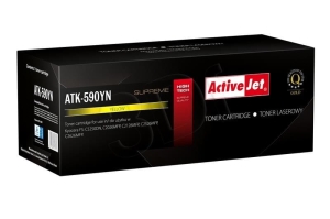 Activejet ATK-590YN Toner (zamiennik Kyocera TK-590Y; Supreme; 5000 stron; żółty)