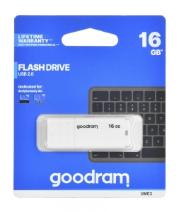 Pendrive GoodRam UME2 UME2-0160W0R11 (16GB; USB 2.0; kolor biały)