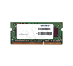 Pamięć Patriot Memory Signature PSD38G16002S (DDR3 SO-DIMM; 1 x 8 GB; 1600 MHz; CL11)