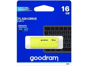 Pendrive GoodRam UME2 UME2-0160Y0R11 (16GB; USB 2.0; kolor żółty)