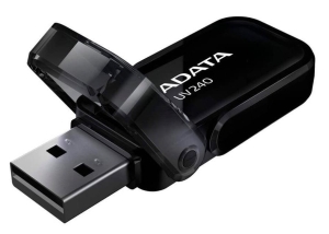 Pendrive ADATA UV240 AUV240-32G-RBK (32GB; USB 2.0; kolor czarny)