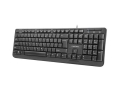 Klawiatura membranowa NATEC Trout US NKL-0967 (USB 2.0; (EN); kolor czarny)