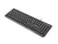 Klawiatura membranowa NATEC Trout US NKL-0967 (USB 2.0; (EN); kolor czarny)