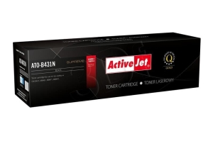 Activejet ATO-B431N Toner (zamiennik OKI B431 44574902; Supreme; 10000 stron; czarny)