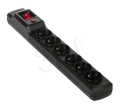 Listwa przeciwprzepięciowa Activejet ACJ Combo 6gn 1,5m (6 x UTE; 10 A; 1,5m; kolor czarny)