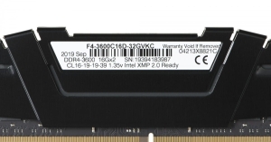 Zestaw pamięci G.SKILL RipjawsV F4-3600C16D-32GVKC (DDR4 DIMM; 2 x 16 GB; 3600 MHz; CL16)