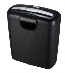 Activejet Niszczarka ASH-0601S, P-2, 10 l, pasek 6 mm, 6 kartek, czarna.