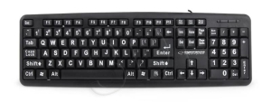 Klawiatura Esperanza Florida EK129 (USB 2.0; (US); kolor czarny)