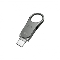 Pendrive Silicon Power Mobile SP032GBUC3C80V1S (32GB; USB 3.1, USB typ A, USB-C; kolor srebrny)