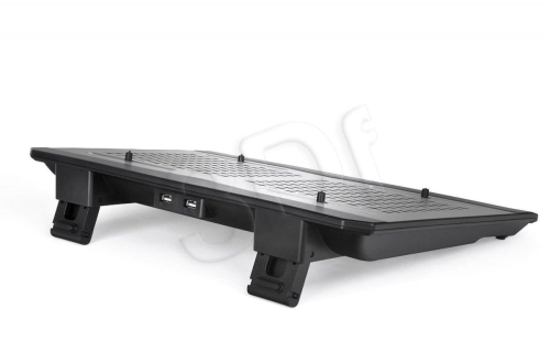 Podkładka chłodząca pod laptop Thermaltake Massive TM CL-N002-PL12BL-A (17.x cala; 2 wentylatory; HUB)