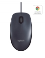 Mysz Logitech B100 910-003357 (optyczna; 800 DPI; kolor czarny)