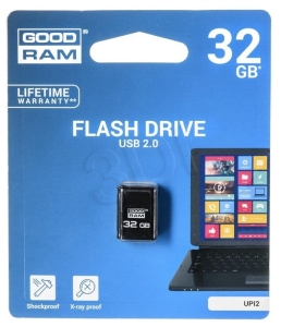 Pendrive GoodRam Piccolo UPI2-0320K0R11 (32GB; USB 2.0; kolor czarny)