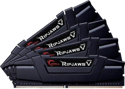 Zestaw pamięci G.SKILL RipjawsV F4-3200C16Q-64GVK (DDR4 DIMM; 4 x 16 GB; 3200 MHz; CL16)