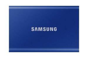 Dysk zewnętrzny SSD Samsung T7 (1TB; USB 3.2; niebieski; MU-PC1T0H/WW)