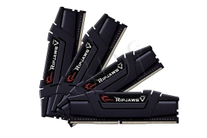 Zestaw pamięci G.SKILL RipjawsV F4-3200C16Q-32GVKB (DDR4 DIMM; 4 x 8 GB; 3200 MHz; CL16)