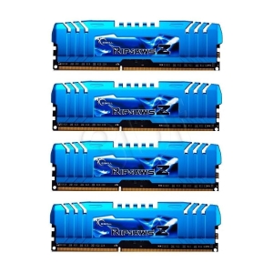 Zestaw pamięci G.SKILL RipjawsX F3-1600C9Q-32GXM (DDR3 DIMM; 4 x 8 GB; 1333 MHz; CL9)