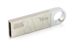 Pendrive GoodRam UUN2 UUN2-0160S0R11 (16GB; USB 2.0; kolor srebrny)