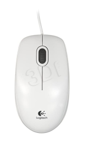 Mysz Logitech B100 910-003360 (optyczna; 800 DPI; kolor biały)