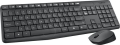 Zestaw klawiatura + mysz membranowa Logitech MK235 920-007931 (USB 3.0; kolor szary; optyczna)