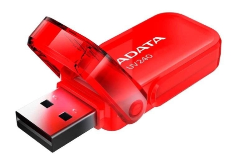 Pendrive ADATA UV240 AUV240-64G-RBK (64GB; USB 2.0; kolor czarny)