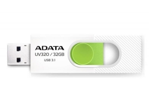 Pendrive ADATA UV320 AUV320-32G-RWHGN (32GB; USB 3.1; kolor biały)
