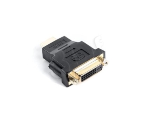 Adapter Lanberg AD-0014-BK (HDMI M - DVI-I F; kolor czarny)