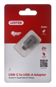 UNITEK ADAPTER USB-C-USB-A 3.1 GEN1, M/F, A1025GNI