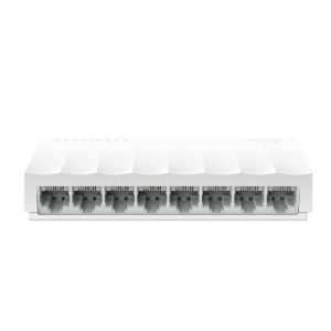 Switch TP-LINK TL-LS1008 Ilosc 8 portów RJ45 10/100 Mb/s (automatyczna negocjacja szybkości połączeń, automatyczne krosowanie Auto MDI/MDIX)