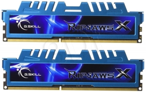 Zestaw pamięci G.SKILL RipjawsX F3-1600C9D-16GXM (DDR3 DIMM; 2 x 8 GB; 1600 MHz; CL9)