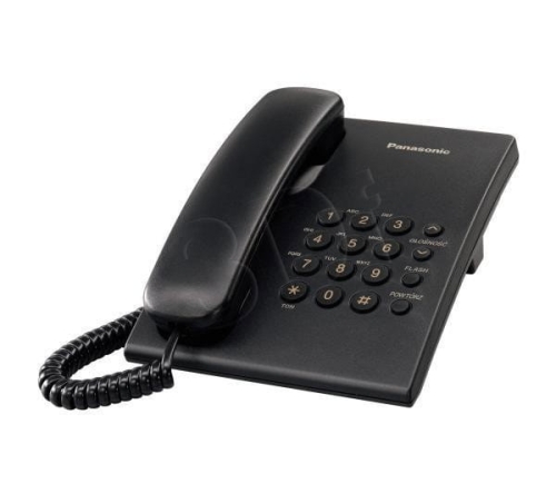 Telefon stacjonarny Panasonic KX-TS500PDB (kolor czarny)