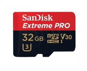 Karta pamięci SanDisk Extreme Pro SDSQXCG-032G-GN6MA (32GB; Class U3)