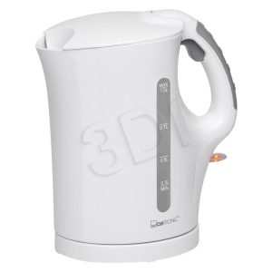 Czajnik elektryczny Clatronic WK 3462 (900W 1l; kolor biały)