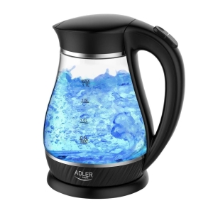 Czajnik elektryczny Adler AD 1274 (2200W 1.7l; kolor czarny)
