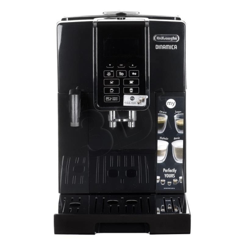 Ekspres ciśnieniowy automatyczny DeLonghi Dinamica ECAM 350.55.B (1450W; kolor czarny)
