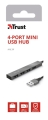 HUB USB Trust Halyx 4-portowy Mini USB (23786)