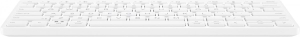 Klawiatura HP 350 Compact Multi-Device Bluetooth Keyboard bezprzewodowa biała 692T0AA