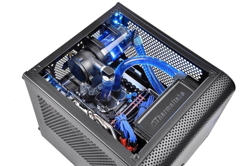 Obudowa Thermaltake Core V1 CA-1B8-00S1WN-00 (Mini ITX; kolor czarny)