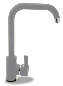 Bateria kuchenna PYRAMIS SILVIO 090922938 szary beton (kolor szary)