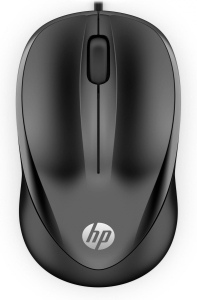 Mysz HP 1000 Wired Optical Mouse with 3 Buttons and 1000 DPI przewodowa czarna 4QM14AA
