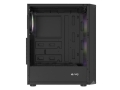 FURY OBUDOWA KOMPUTEROWA FURY SHOBO SH4F RGB MIDI Z OKNEM CZARNA