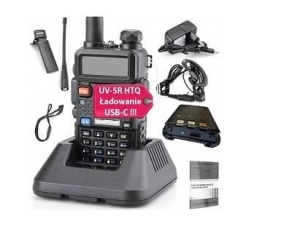 Krótkofalówka Baofeng UV-5R HTQ USB-C