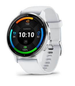 Zegarek Garmin Venu 3, 45mm AMOLED Whitestone