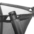 Trampolina Premium Ground Combo 396cm Zielona