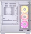 iCUE LINK 3500X RGB Tempered Glass Mid-Tower, White
