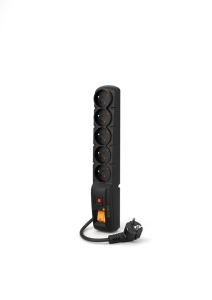 Listwa zasilająca Acar F5 (3m ; czarny)
