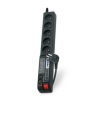 Listwa przeciwprzepięciowa Acar 504WF EMI/RFI (3m ; czarny)