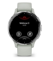 Zegarek Garmin Venu 3S 41mm Srebrny