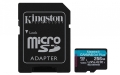 KINGSTON microSDXC Canvas Go Plus 256GB + Adapter